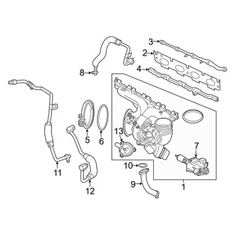 BMW OE - Engine - Turbocharger & Components (M35i)