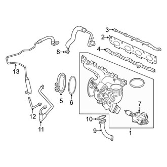 BMW OE - Engine - Turbocharger & Components (sDrive28i / xDrive28i)