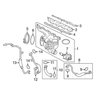 BMW OE - Engine - Turbocharger & Components (sDrive28i / xDrive28i)