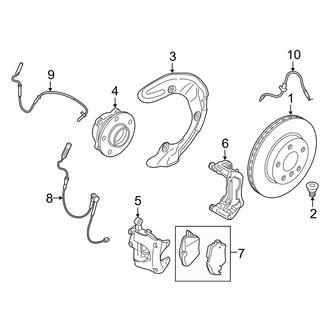 BMW OE - Front Suspension - Brake Components
