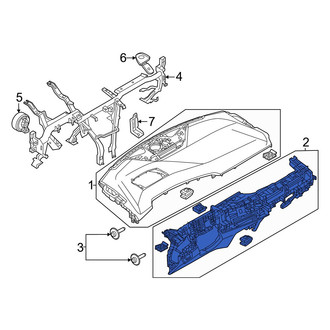 BMW OE - Lower Dashboard Panel
