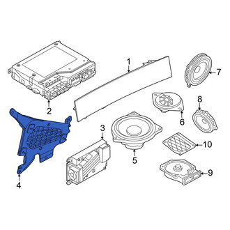 BMW OE - Radio Amplifier Bracket