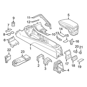 BMW OE - Center Console (Console & Armrest)