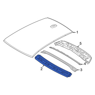 BMW OE - Front Roof Header Panel