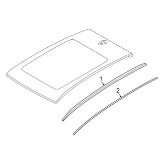 BMW OE - Roof - Exterior Trim (W/O Panoramic Roof)