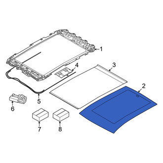 BMW OE - Sunroof Glass