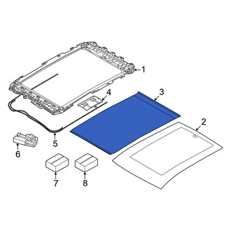 BMW OE - Sunroof Cover