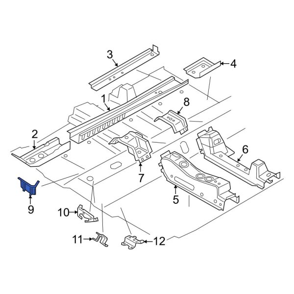 CV Intermediate Shaft Bracket