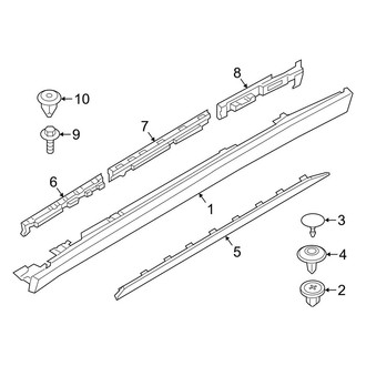 BMW OE - Pillars, Rocker & Floor - Exterior Trim