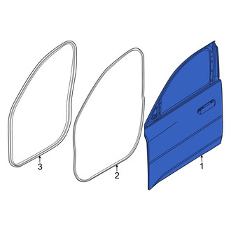 BMW OE - Front Left Door Shell