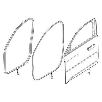 BMW OE - Front Door - Door & Components