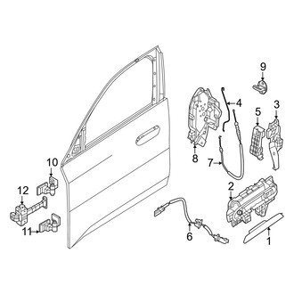 BMW OE - Front Door - Lock & Hardware