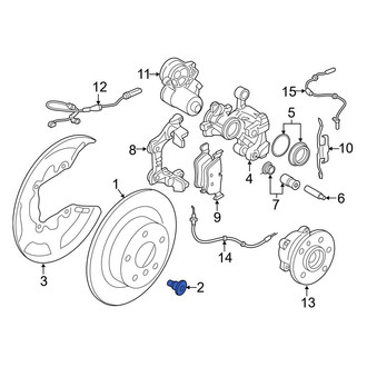 BMW OE - Disc Brake Rotor Set Screw
