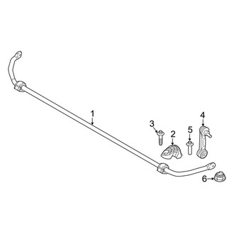 BMW OE - Rear Suspension - Stabilizer Bar & Components (sDrive28i)