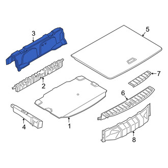 BMW OE - Rear Trunk Trim Panel