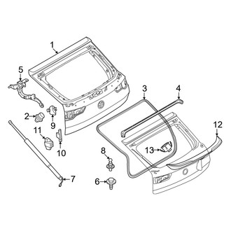 BMW OE - Lift Gate - Gate & Hardware
