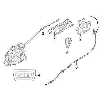 BMW OE - Lift Gate - Lock & Hardware