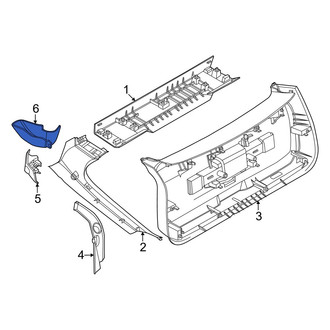 BMW OE - Rear Left Liftgate Hinge Cap
