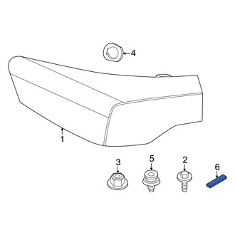 BMW OE - Tail Light Assembly Insulator