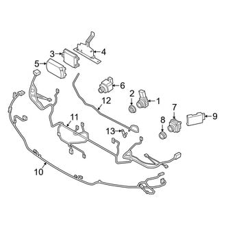 BMW OE - Front Bumper - Electrical Components (W/O M Type)