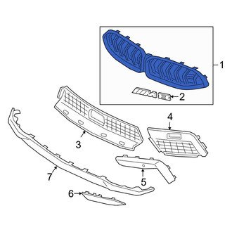 BMW OE - Front Upper Grille