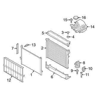 BMW OE - Cooling - Radiator & Components (Main)