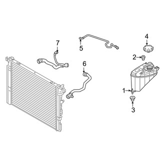 BMW OE - Cooling - Hoses & Pipes (Inner Radiator)