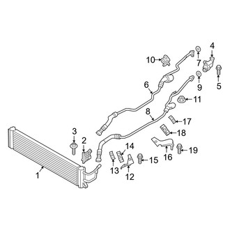 BMW OE - Cooling - Trans Oil Cooler