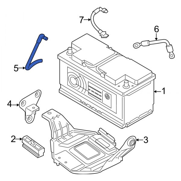 Battery Vent Tube