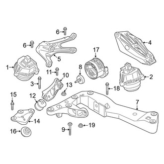 BMW OE - Engine & Transmission Mounting
