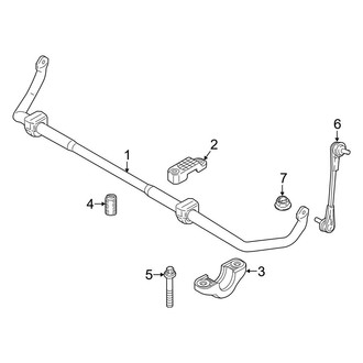 BMW OE - Front Suspension - Stabilizer Bar & Components