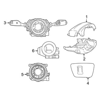 BMW OE - Steering Column - Shroud, Switches & Levers