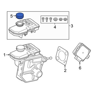 BMW OE - Brake Master Cylinder Reservoir Cap