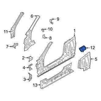 BMW OE - Left Body B-Pillar Extension