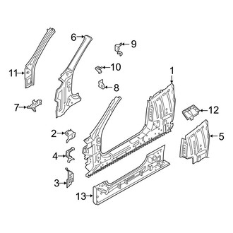 BMW OE - Pillars, Rocker & Floor - Uniside (Convertible)