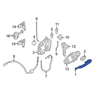 BMW OE - Front Left Outer Exterior Door Handle