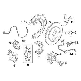 BMW OE - Rear Suspension - Brake Components