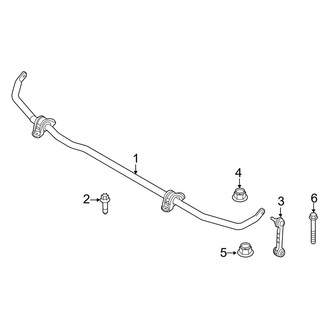 BMW OE - Rear Suspension - Stabilizer Bar & Components