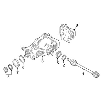 BMW OE - Rear Suspension - Axle & Differential