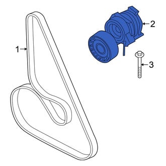 BMW OE - Accessory Drive Belt Tensioner Assembly