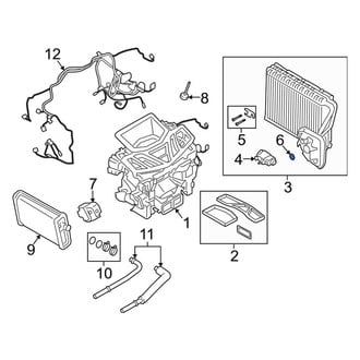 BMW OE - A/C Expansion Valve O-Ring