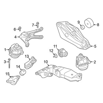 BMW OE - Engine & Transmission Mounting