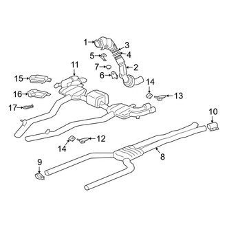 BMW OE - Exhaust System - Exhaust Components