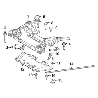 BMW OE - Front Suspension - Suspension Mounting