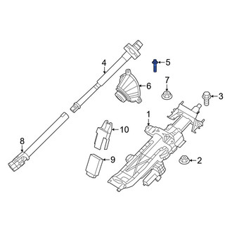 BMW OE - Upper Steering Shaft Bolt