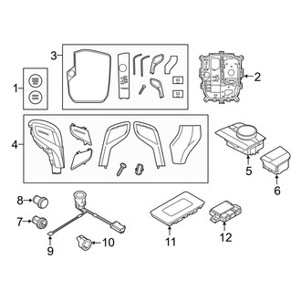 BMW OE - Center Console (Shifter & Electronics)