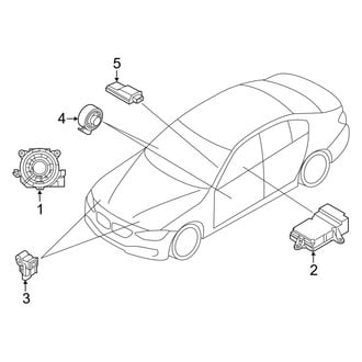 BMW OE - Restraint Systems - Air Bag Components (Modules & Sensors)