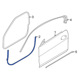 BMW OE - Front Lower Door Seal