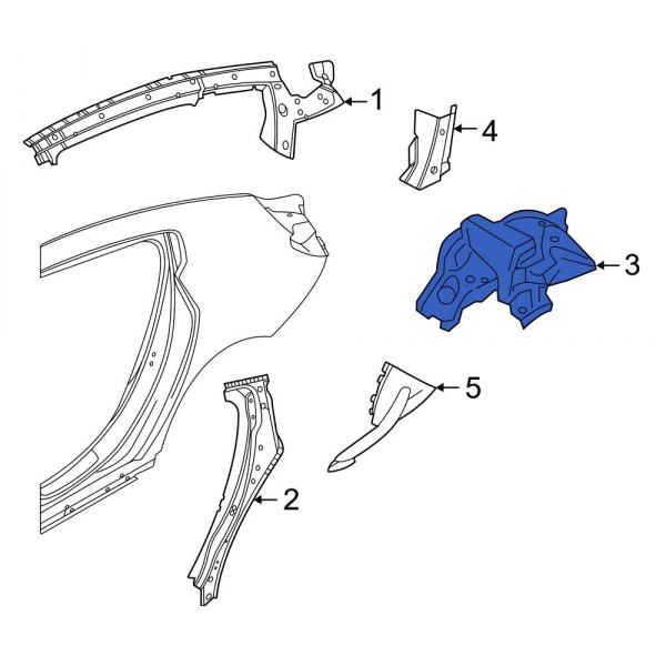 Wheel Housing Side Panel