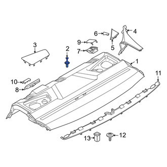 BMW OE - Package Tray Clip